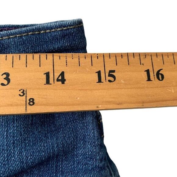 NYDJ Womens 4 Lift-Tuck Ankle Skinny Jeans Blue Mid-Rise Stretch 5-Pocket Denim - Picture 10 of 13